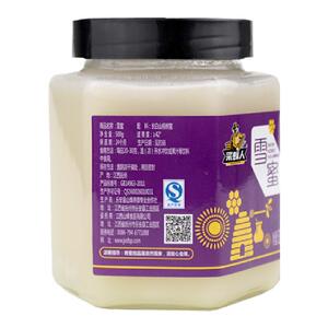 中蜂巢蜂蜜椴树蜂蜜土蜂蜜纯正天然品椴树雪蜜瓶装500克