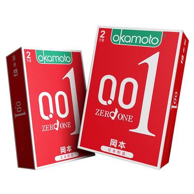 冈本001超薄避孕套裸入超润滑型正品旗舰店安全套官方隐形0.01byt