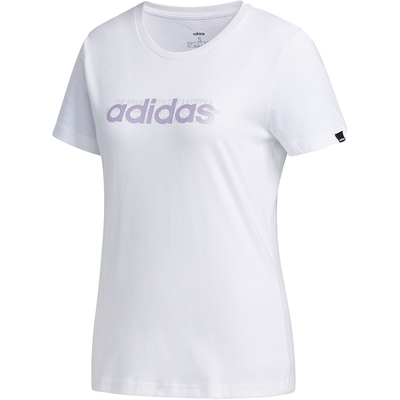 Adidas/阿迪达斯正品  夏季新款女子运动型格短袖T恤 FM6153