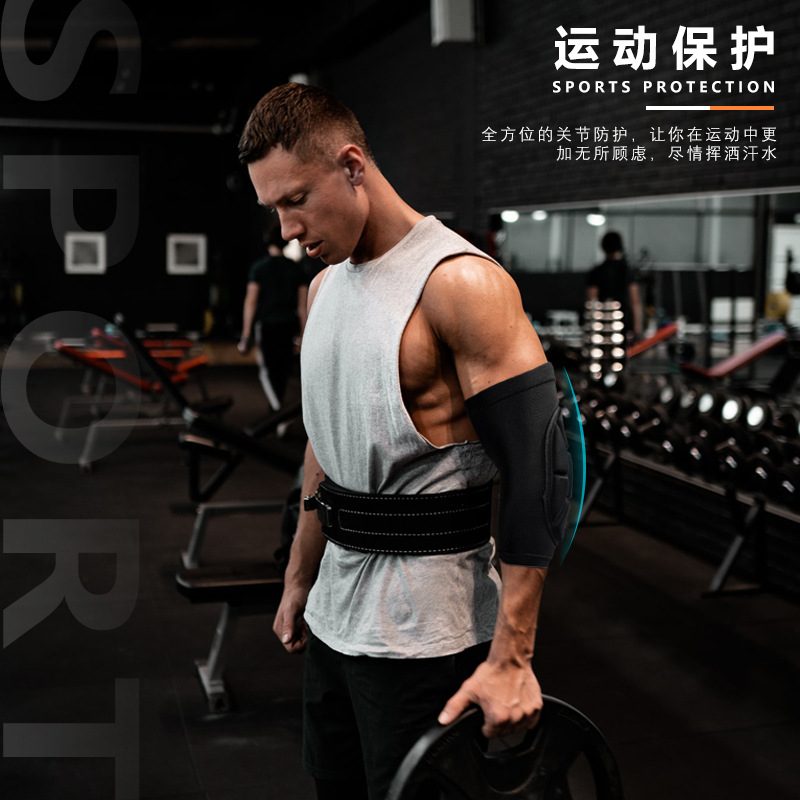 新款护膝护肘套装骑行运动膝盖半月板防风内置护具跑步运动关节