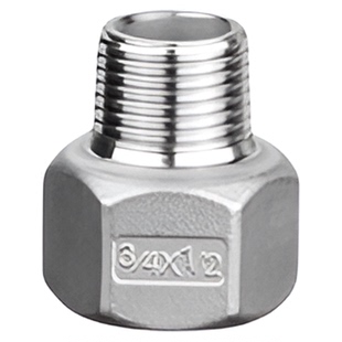 304不锈钢水管接头4分三通弯头对丝内外丝直接直通连接头配件大全