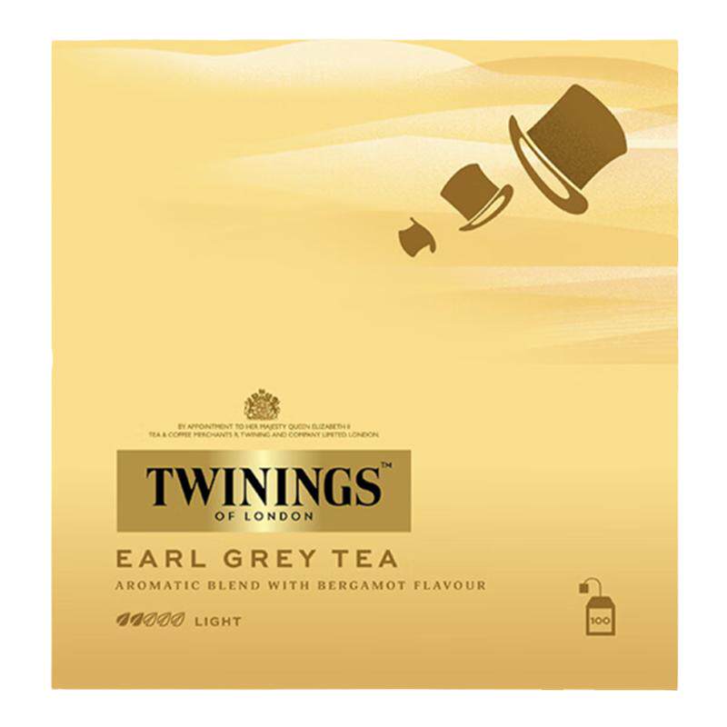 twinings川宁豪门伯爵红茶100片装进口茶包奶茶红茶粉烘焙伯爵粉