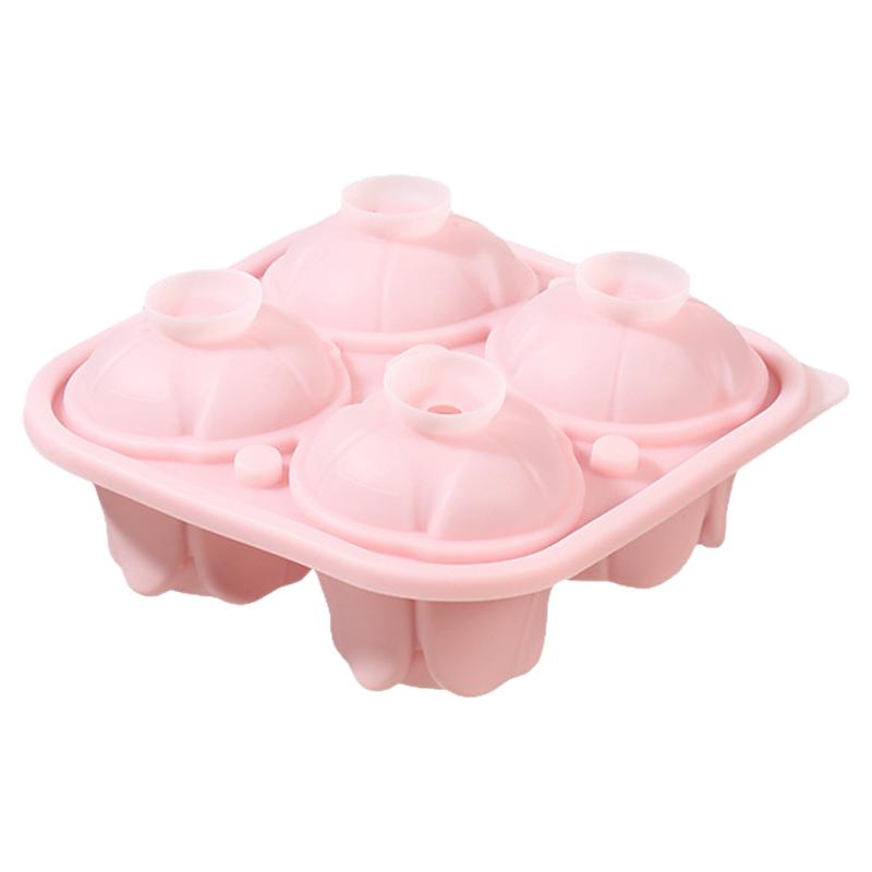 创意造型冰格郁金香花朵冰块模具硅胶食品级雪糕酸奶冰棒冷冻磨具