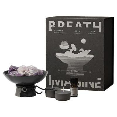 CITTA西苔旷野双享香薰精油礼盒高级扩香石香氛摆件香薰家用去味