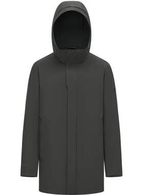 可脱卸中长款羽绒服男波司登鹅绒