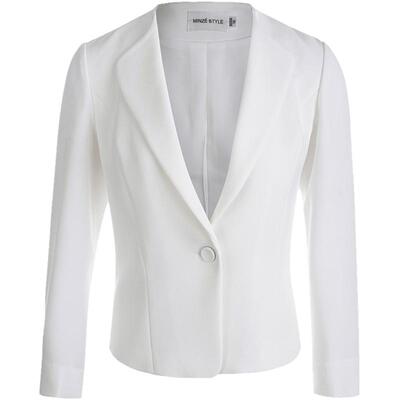 秋季七分袖西装外套名师路百搭