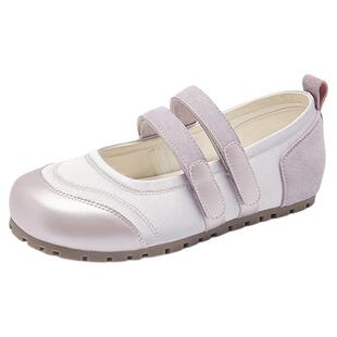 达芙妮玛丽珍运动凉鞋女款2026新款春夏平底鞋配裙子透气芭蕾单鞋