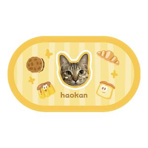 Good猫林宠物定制地垫硅藻泥吸水防滑餐垫速干易打理周边小猫餐垫