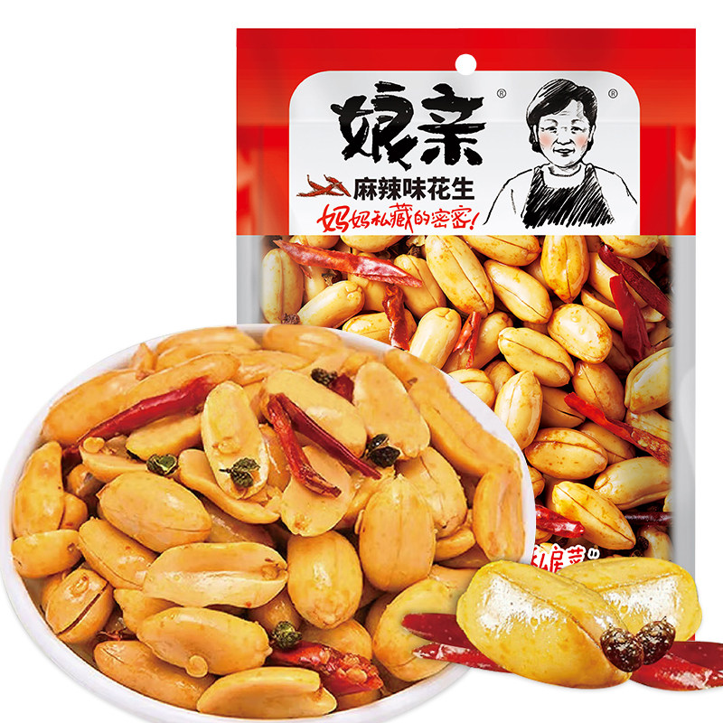 娘亲河南特产麻辣味花生下酒菜