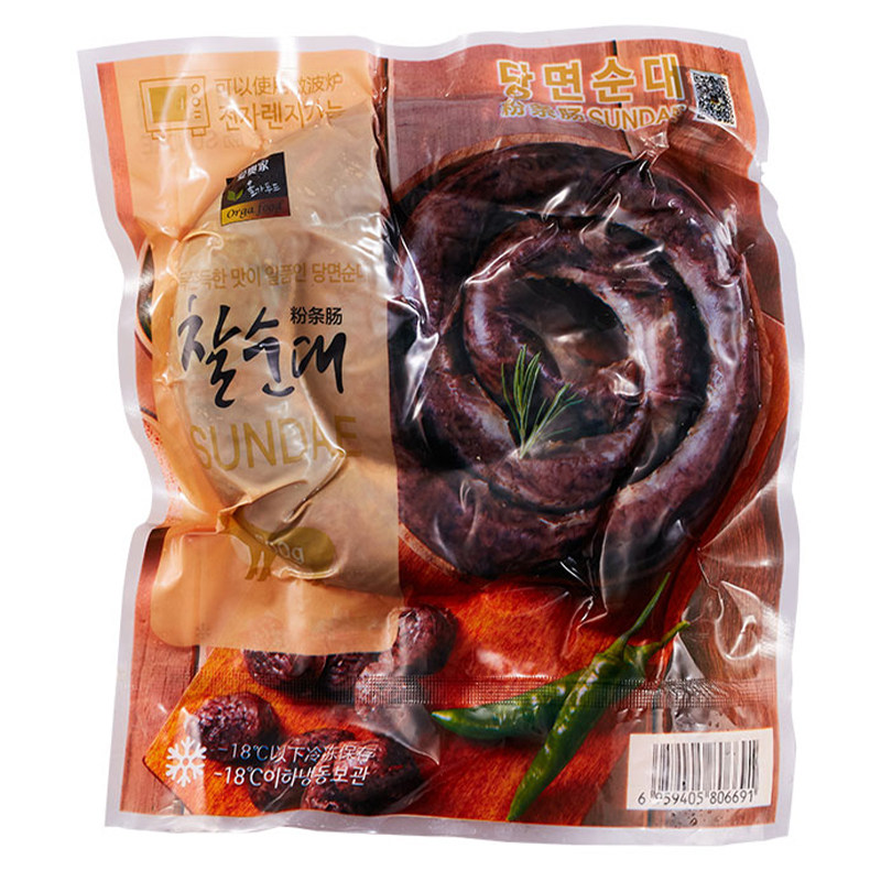 韩式粉条米肠  血肠 粉条米肠 米肠汤饭用米肠500g