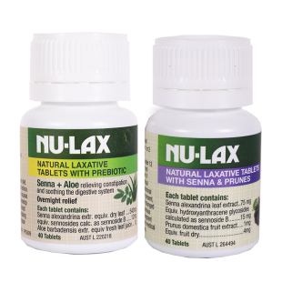 澳乐康片天然纤维nu lax水果膏果蔬膏500g保真西梅排便顺畅正品