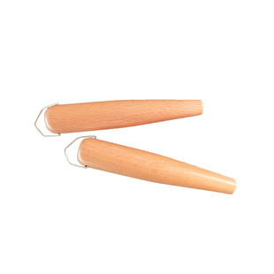 实木铜勺子长柄木把加长老式锅铲木柄把厨师大号炒勺把铲把子配件