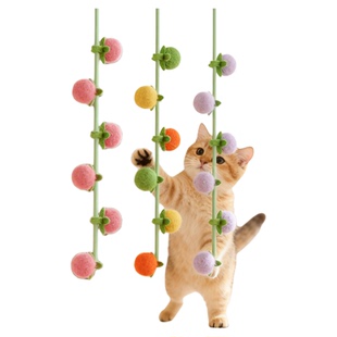 猫玩具球自嗨解闷猫薄荷逗猫棒弹力逗猫球小猫咪幼猫消耗体力用品