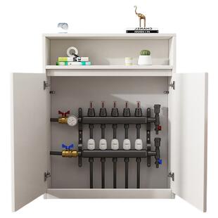 地暖分水器遮挡柜地热水表阀门装饰罩煤气天然气燃气管道遮丑箱