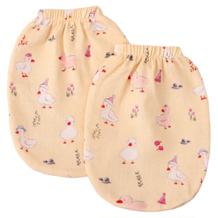 成人纯棉纱布防抓睡眠手套大人夜间防挠老人夏季薄款抓痒连指手套