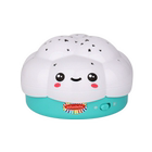 infunbebe婴芬贝贝云朵婴儿夜灯星空投影旋转音乐盒宝宝安抚玩具