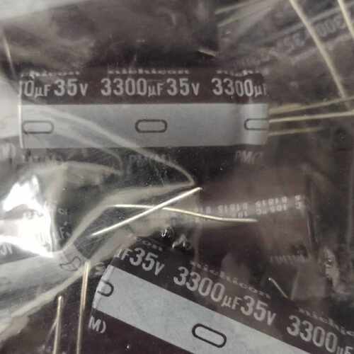 议价35v3300uf尼吉康软脚铝电解电容 3300uf