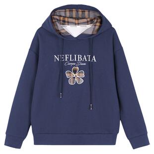 连帽卫衣女春秋薄款2026年新款早春爆款女装宽松长袖上衣带帽外套