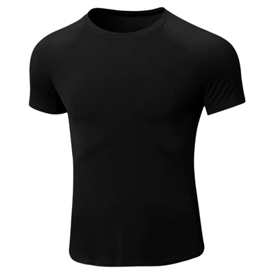 运动t恤男美式健身短袖弹力修身