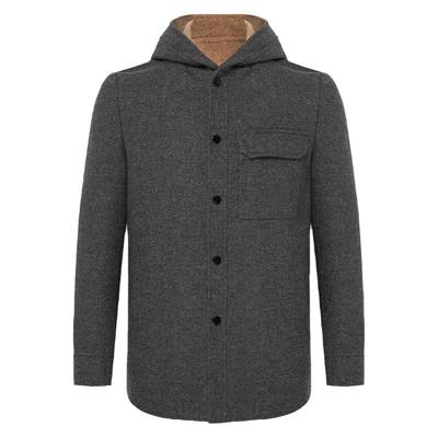 VSKONNE羊毛大衣双面呢短款