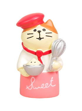 治愈可爱猫咪甜品烘焙桌面摆件
