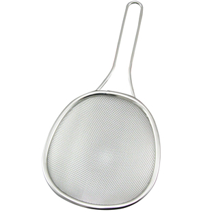 日本进口漏勺下村厨房家用不锈钢大笊篱油炸滤油网捞面漏水过滤网