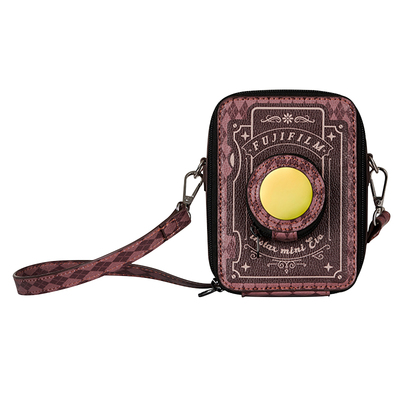 富士instax一次成像mini Evo 相机配件复古菱形相机包evo迷你相机包复古菱形相机包含肩带