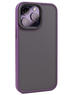 iPhone14/13/12TPU硅胶撞色磨砂