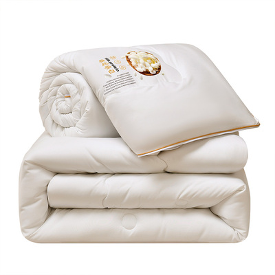 手工蚕丝被100桑蚕丝被子母被