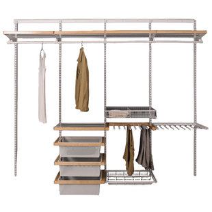 定制开放式金属衣柜卧室步入式diy衣帽间自由组装衣柜框架配件