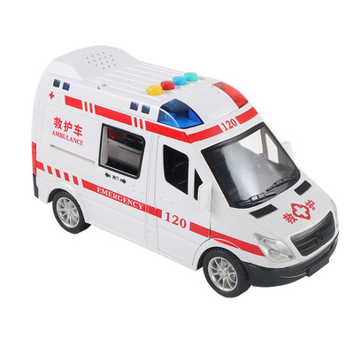 2025特大号声光救护车玩具