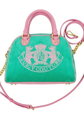 JuicyCouture橘滋丝绒手提包