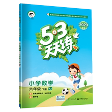 53天天练六年级下册数学同步训练习册