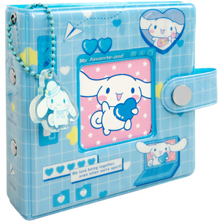 儿童卡片收集册小马宝莉的卡册卡游闪卡盲盒收纳册一宫格活页卡本可爱卡牌卡夹大容量卡包高颜值迷你名片册