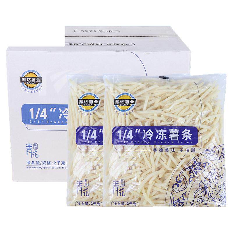 凯达青花薯条6kg粗薯细薯