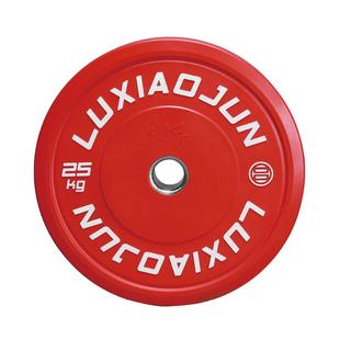 吕小军luxiaojun举重深蹲硬拉全胶片彩色橡胶臀桥臀推训练杠铃片