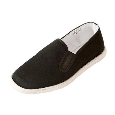 轻奢透气手工千层底礼服呢舌边鞋