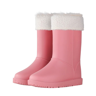 下地干活雨靴防水防滑可外穿中筒女士高颜值时尚舒适户外胶鞋套鞋