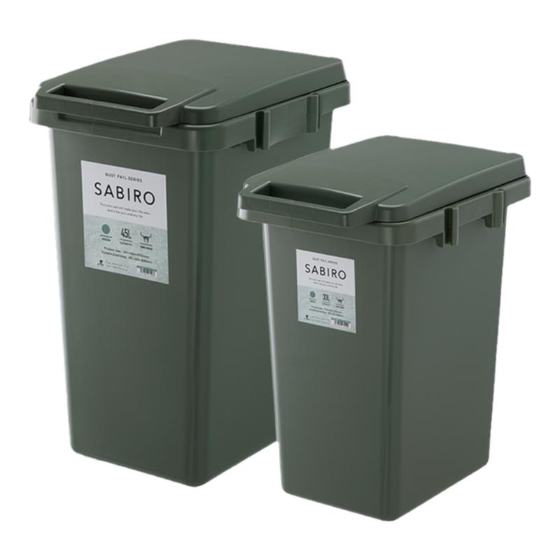 risu日本进口干湿分类家用垃圾箱