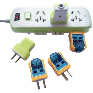 家用带地线插座安全拖接插线板电源转换器面板多孔插板插排延长线