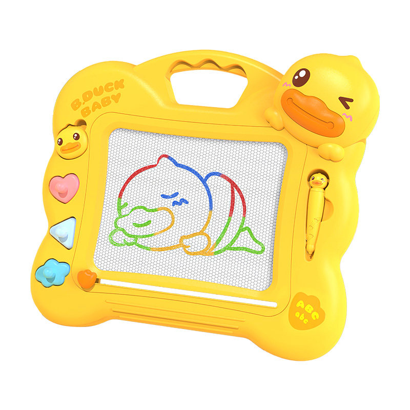 B.Duck小黄鸭大号儿童磁性画板