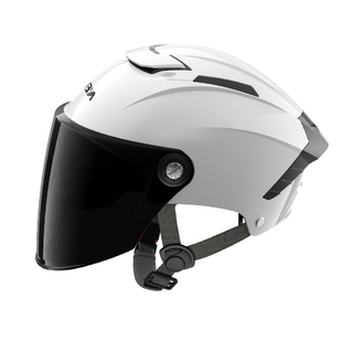 纽维摩托车电动车头盔男女3c认证夏季双镜防晒四季通用轻便安全帽