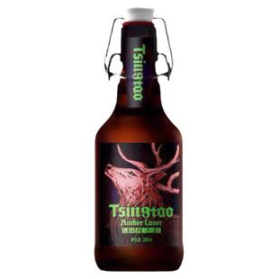 青岛啤酒琥珀拉格380mlX12瓶装整箱包邮13.8度一厂原产地发货正宗