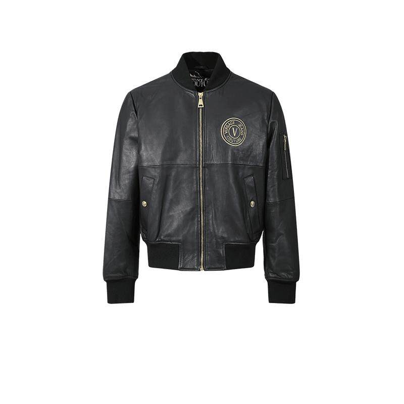 VersaceJeansCouture皮衣夹克