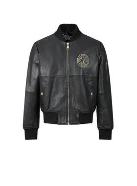 VersaceJeansCouture皮衣夹克