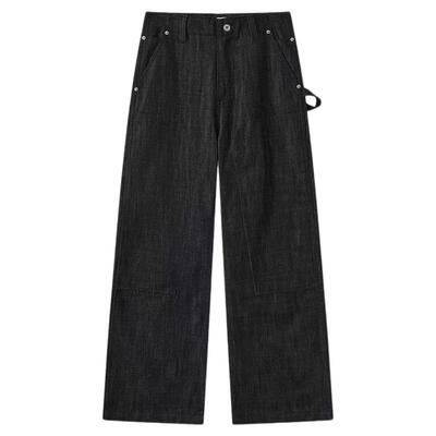 【AGD】VAJAVU 7 原色宽松直筒牛仔伐木裤牛仔长裤