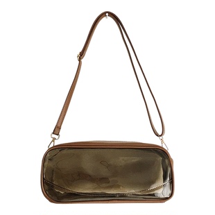 透明大容量包包女孩玩偶BJD六分洋娃娃包外出遛娃包果冻单肩大包