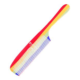彩虹梳美发梳男理发梳子苹果梳平头梳剪发梳专业发廊发型师专用女