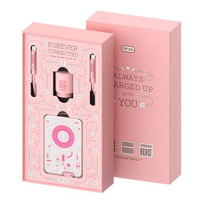 黑鱼磁吸充电宝20W超薄自带线套装MagSafe快充兼容Qi2协议适用苹果17/16手机移动电源女生礼物镜面钢化玻璃