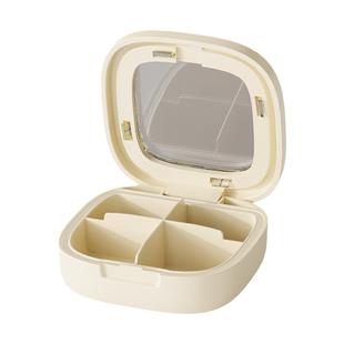药盒便携药品分装收纳盒一日三餐密封装药片小分药盒随身一周七天